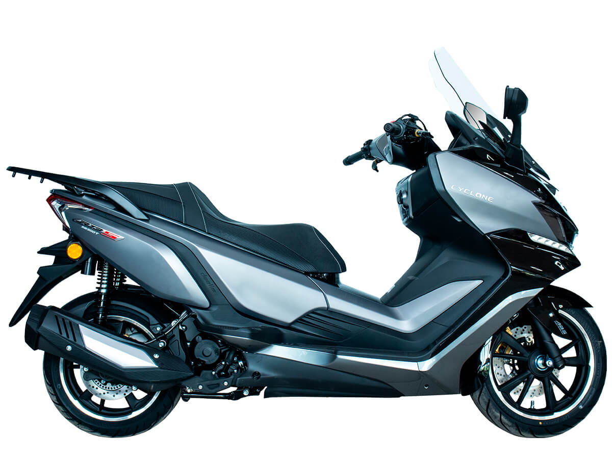 Скутер Cyclone (Циклон) RT3S (SR300T) 2024 серый