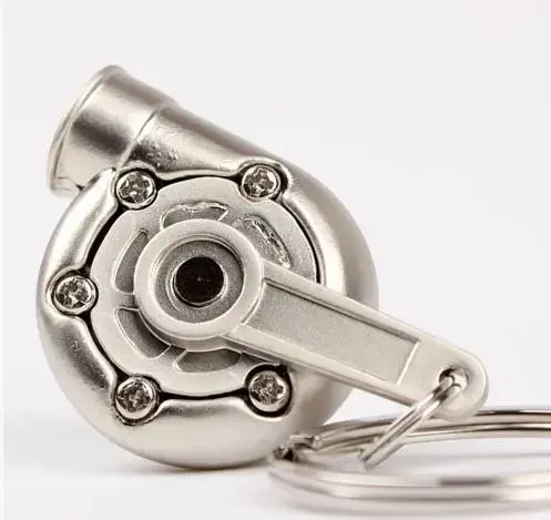 Металлический брелок Турбина, Mattesilver