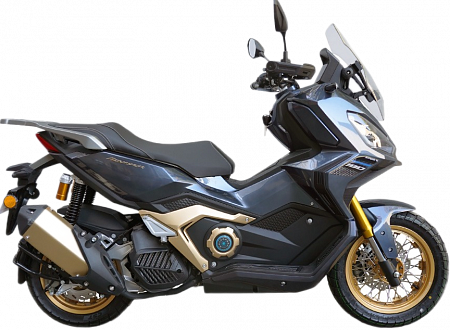 Скутер Motosuper Adviser (Мотосупер Эдвайзер) 180 Matt Grey (матово серый) + Gold rims Скутер Motosuper Adviser (Мотосупер Эдвайзер) 180 Matt Grey (матово серый) + Gold rims