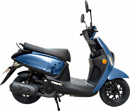Скутер Motosuper S9 Gris Blue (синий) Скутер Motosuper S9 Gris Blue (синий)